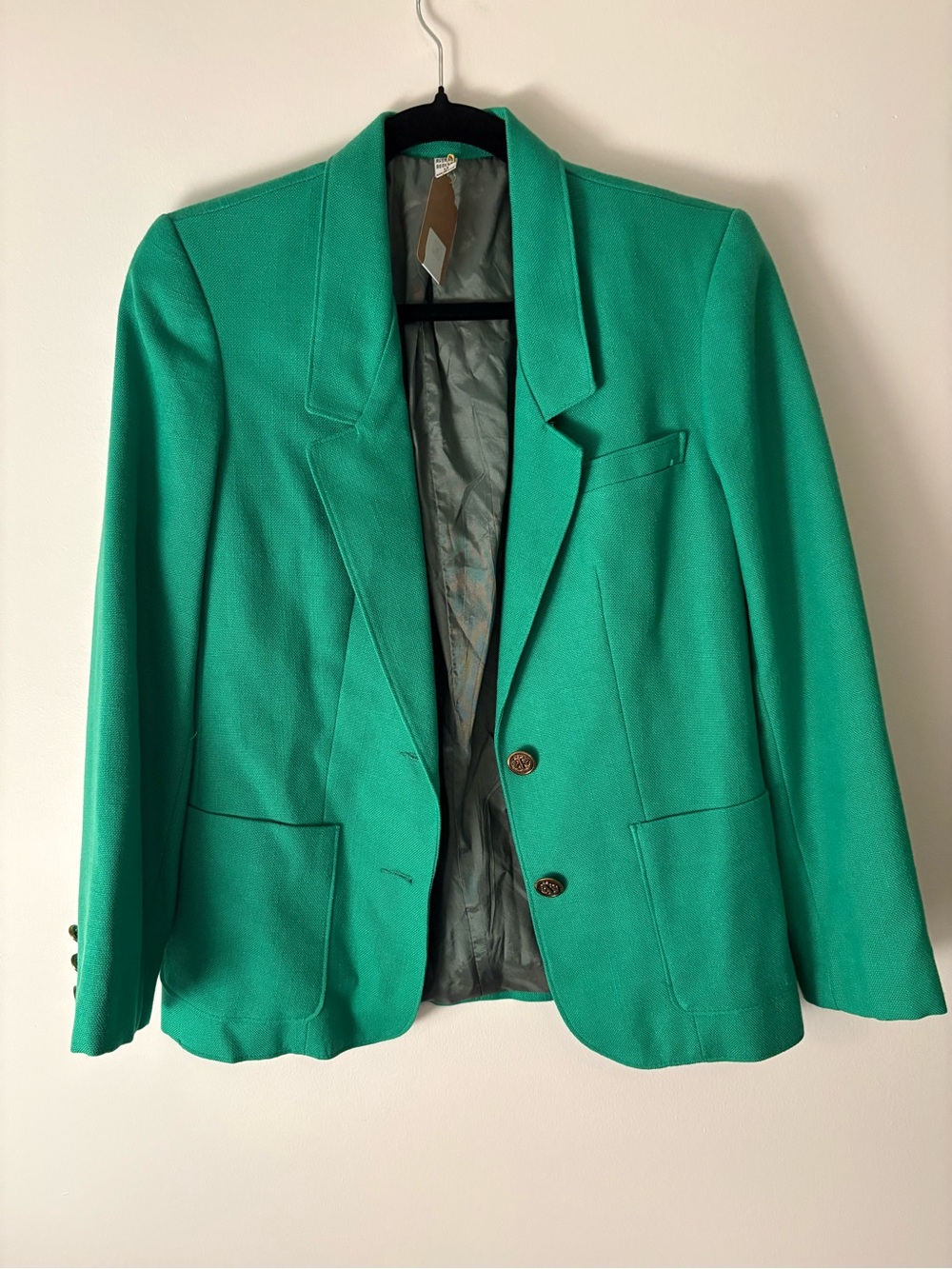 Tailored Green Women's Blazer Jacket